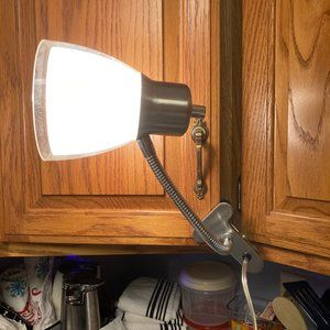 Flexible Gooseneck Adjustable Clamp Lamp